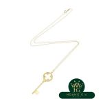 Vòng cổ chìa khóa lá quý