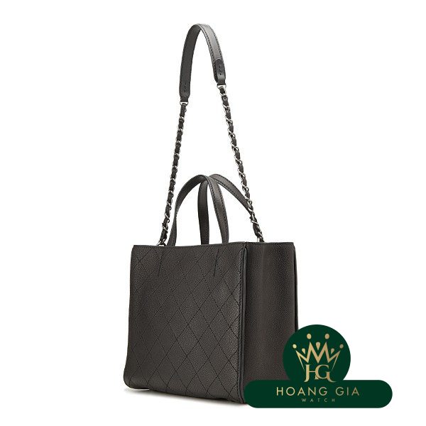 Túi tote Coco Mark Đen đen