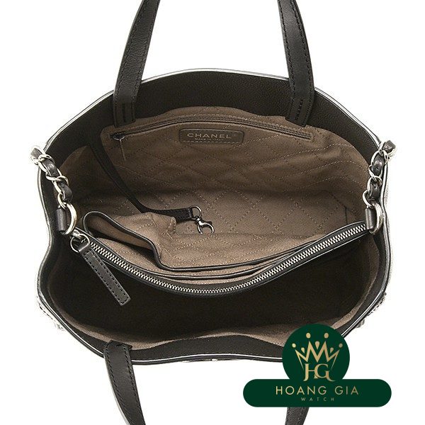 Túi tote Coco Mark Đen đen