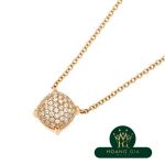 Vòng cổ kim cương Sugar Stack Pave