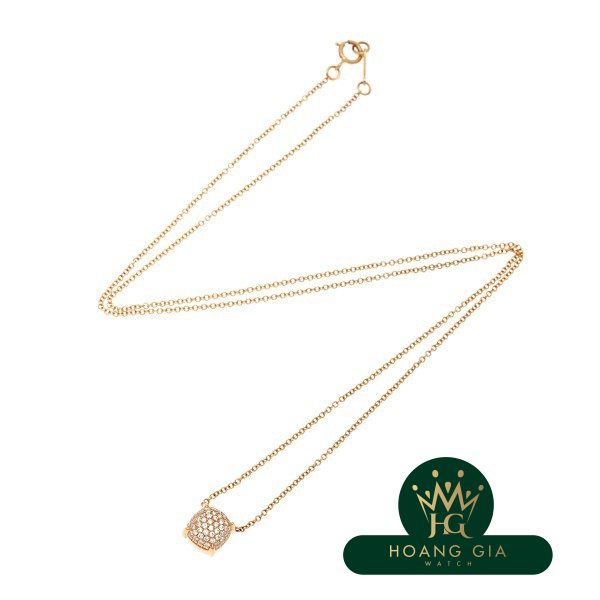 Vòng cổ kim cương Sugar Stack Pave