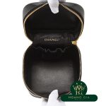 ココマークチャーム バニティ バッグ ブラック 黒