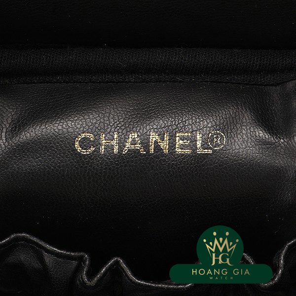 ココマークチャーム バニティ バッグ ブラック 黒