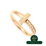 Nhẫn kim cương hẹp T One RG 7.5