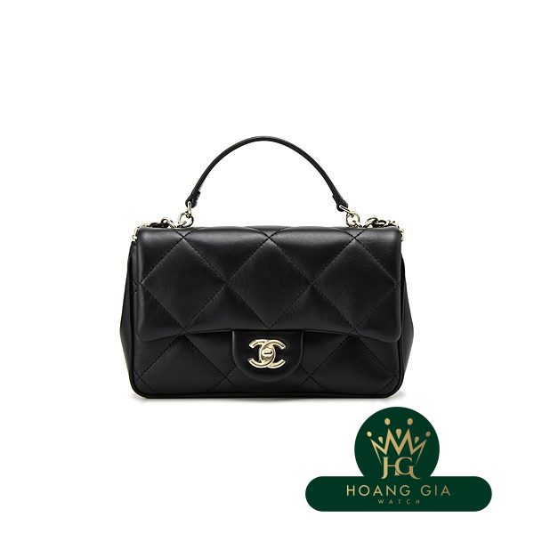 Túi nắp nhỏ có tay cầm