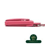 Hộp đựng điện thoại di động ly hợp chuỗi cổ điển màu hồng