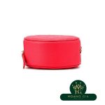 Bộ ly hợp chuỗi hạt da bê màu đỏ