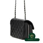 Túi nắp nhỏ màu đen