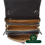 Túi nắp nhỏ màu đen