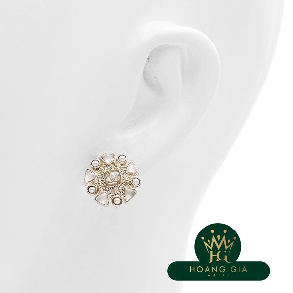 Bông tai Chanel Coco Mark AB2520 19A