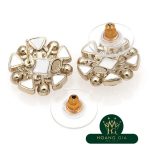 Bông tai Chanel Coco Mark AB2520 19A