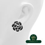 Bông tai Chanel Camellia Coco Mark AB1771