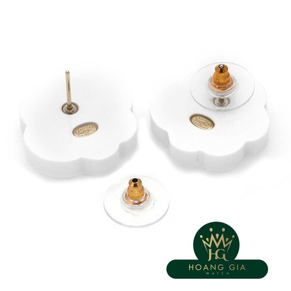 Bông tai Chanel Camellia Coco Mark AB1771