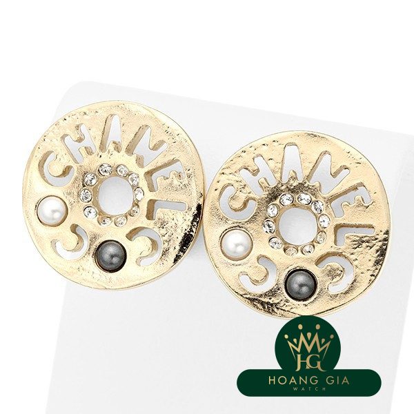 Bông tai Chanel Coco Mark AB1617 19A