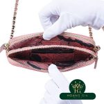 チェーンクラッチバッグ ピンク