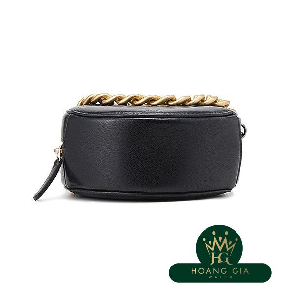 Chain Clutch Lambskin Black Black