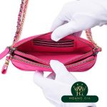 Chuỗi ly hợp túi màu hồng