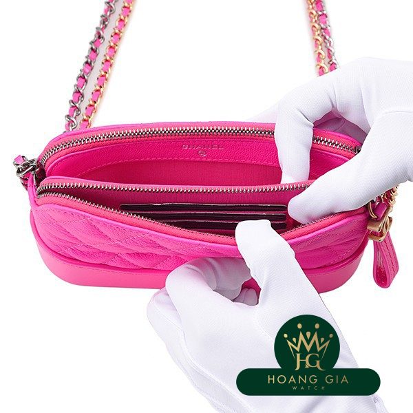 Chuỗi ly hợp túi màu hồng