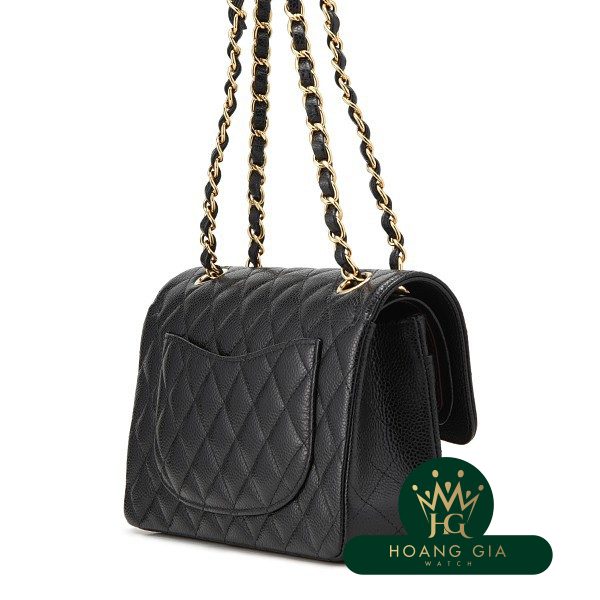 Túi xách cổ điển Matrasse Chain Shoulder Black Black