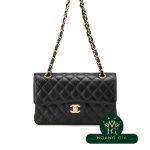Túi xách cổ điển Matrasse Chain Shoulder Black Black
