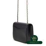 Túi nắp nhỏ màu đen đen