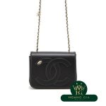 Túi nắp nhỏ màu đen đen