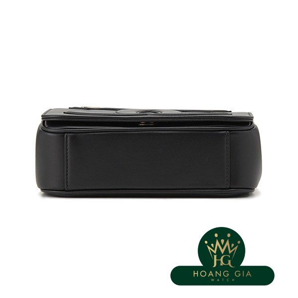 Túi nắp nhỏ màu đen đen