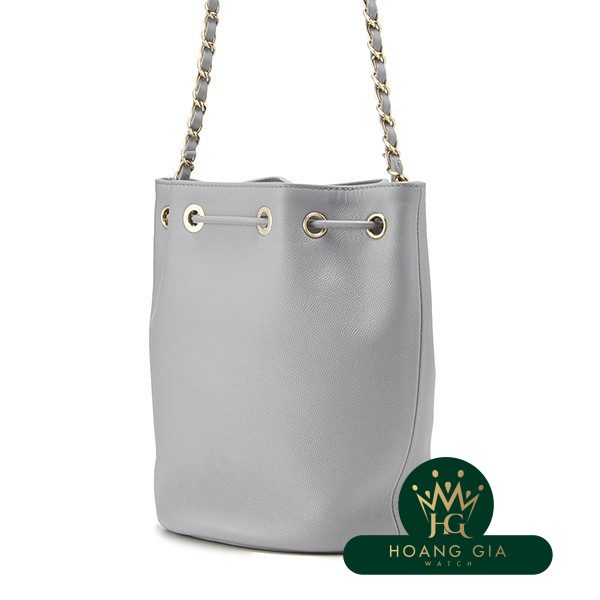 Dây rút túi xách nhỏ Deauville Xám