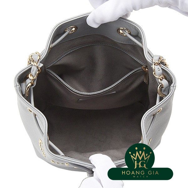 Dây rút túi xách nhỏ Deauville Xám