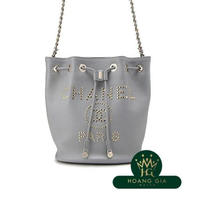 Dây rút túi xách nhỏ Deauville Xám