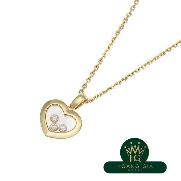 Vòng cổ biểu tượng kim cương hạnh phúc