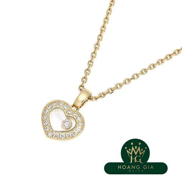 Vòng cổ biểu tượng kim cương hạnh phúc