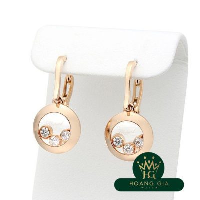 Hoa tai kim cương hạnh phúc