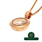 Vòng cổ biểu tượng kim cương hạnh phúc RG