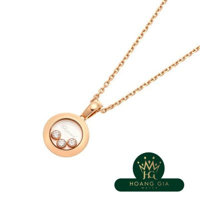 Vòng cổ biểu tượng kim cương hạnh phúc RG
