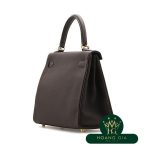 Kelly 25 bên trong khâu Havana Màu nâu sẫm