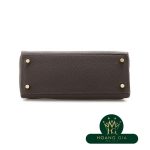 Kelly 25 bên trong khâu Havana Màu nâu sẫm