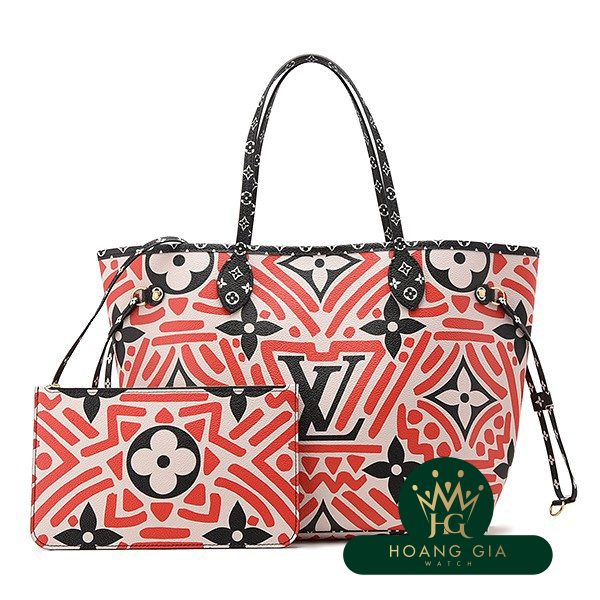 Neverfull MM LV Clafoutis Claim Rouge