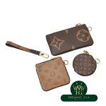Pochette Trio Monogram Brown