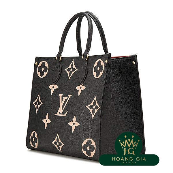 On the Go MM Monogram Unplant Black Beige