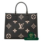 On the Go MM Monogram Unplant Black Beige
