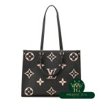 On the Go MM Monogram Unplant Black Beige