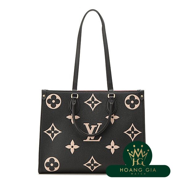 On the Go MM Monogram Unplant Black Beige