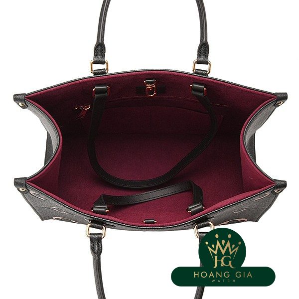 On the Go MM Monogram Unplant Black Beige