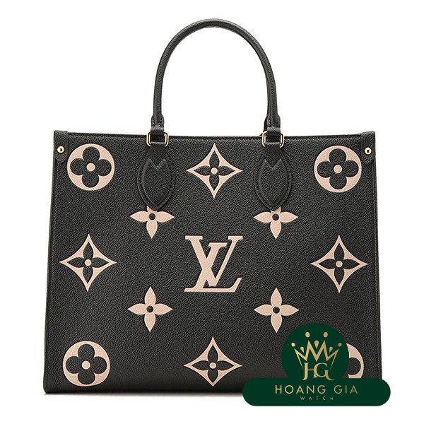 On the Go MM Monogram Unplant Black Beige
