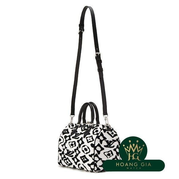 Speedy Bandolier 25 LV x UF Đen trắng