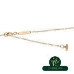 T Smile Mặt dây chuyền Vòng cổ Kim cương K18PG Lớn