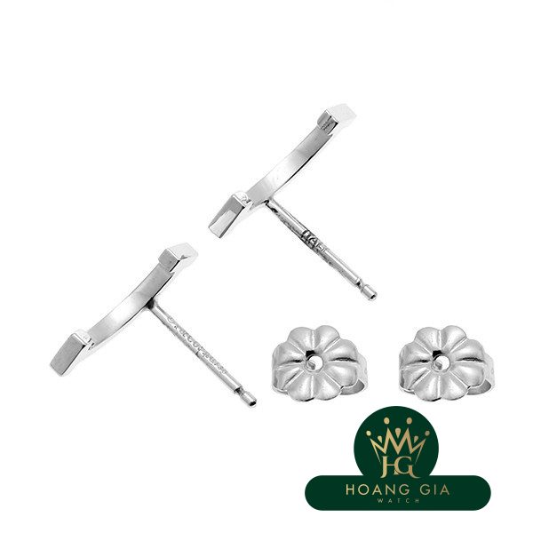 Bông tai T Smile Earrings K18WG
