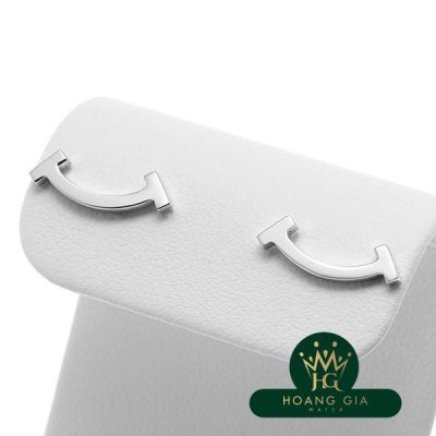 Bông tai T Smile Earrings K18WG