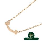 Vòng cổ mặt dây chuyền T Smile (Mini) K18RG